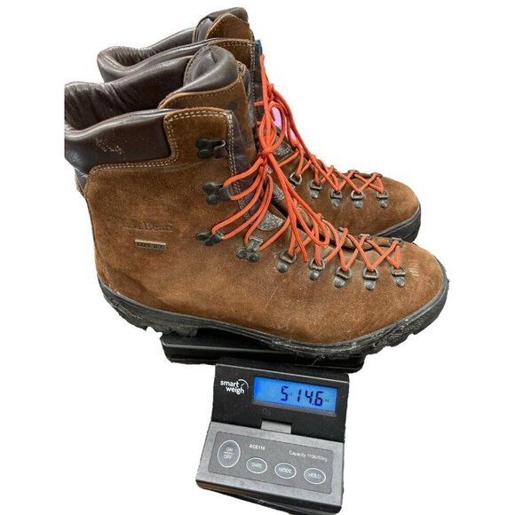 L.L BEAN Steeltoe Boots US Mens 13 Suede GoreTex Waterproof Vibram Vintage - Picture 11 of 11